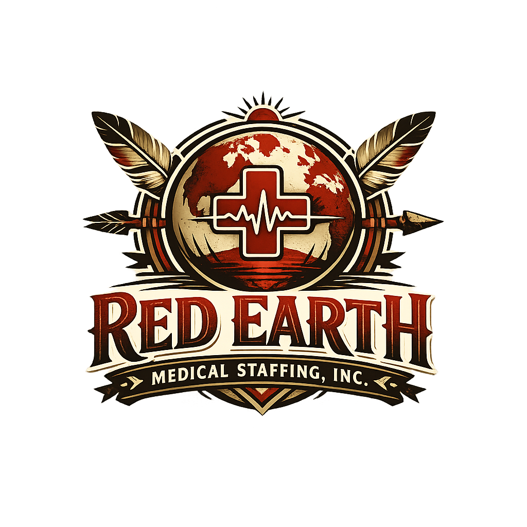 Red Earth Medical Staffing Logo